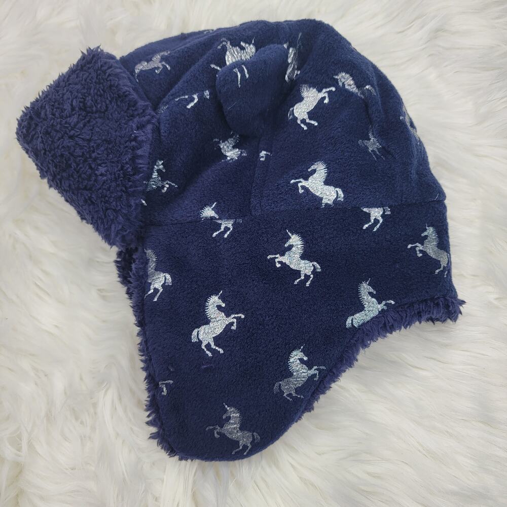 Unicorn Gap Blue Hat Beanie Months 2-3 Years